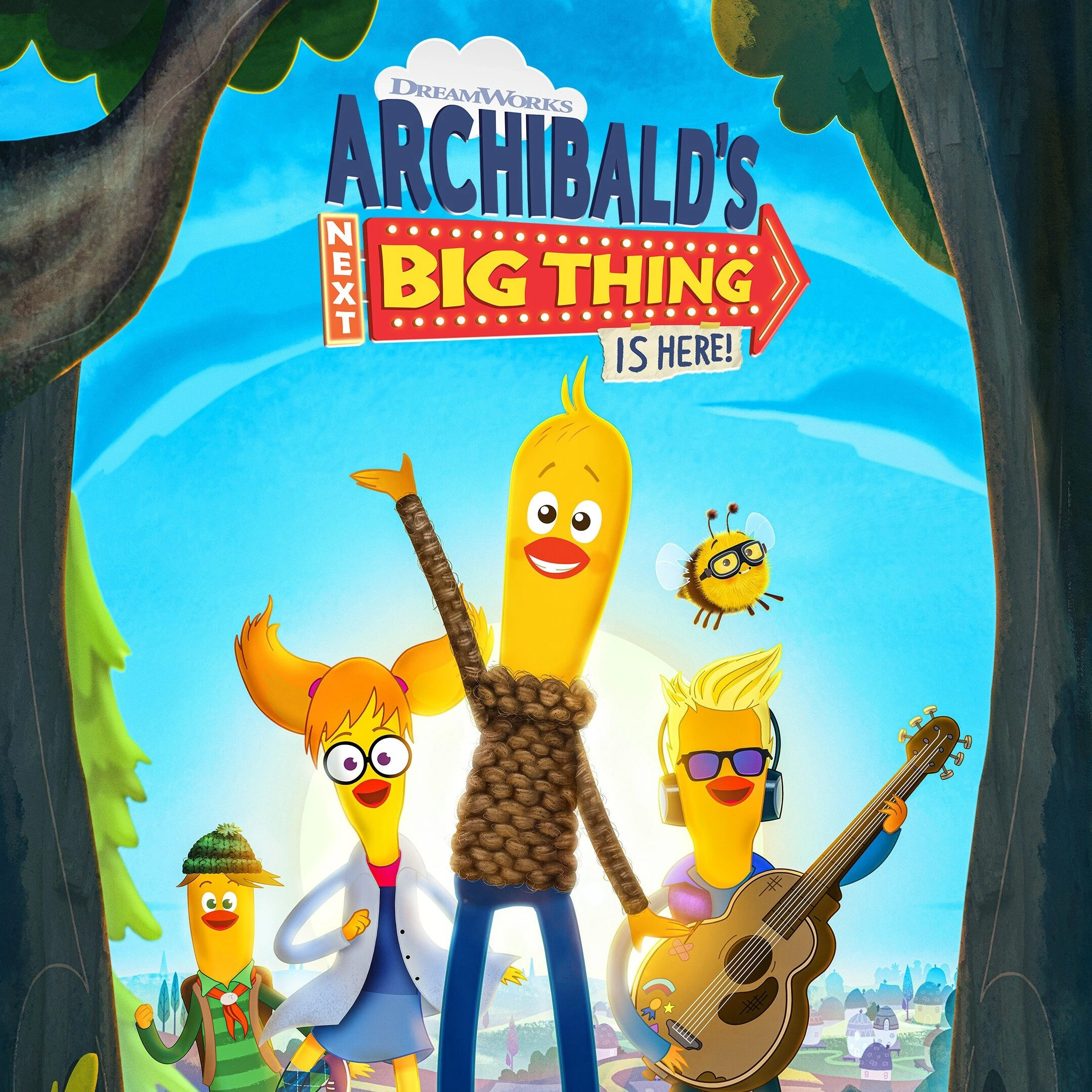 ARCHIBALD'S NEXT BIG THING • Background Paint & Colorscript