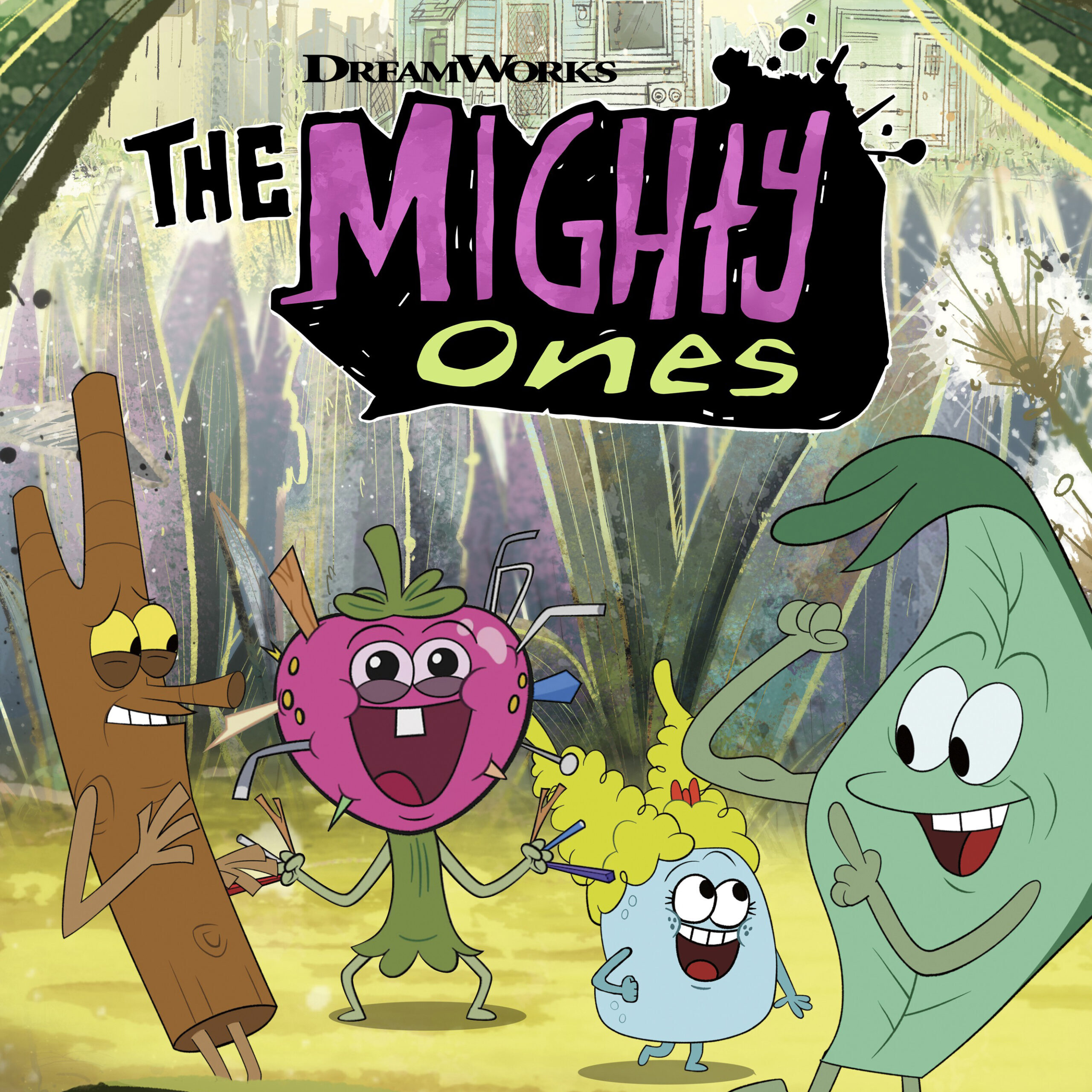 THE MIGHTY ONES • Background Paint